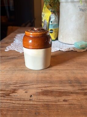 Vintage Mustard Jar